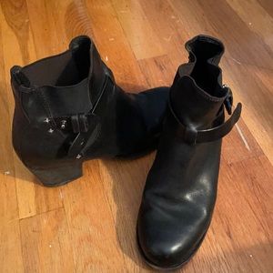Rag and Bone black booties